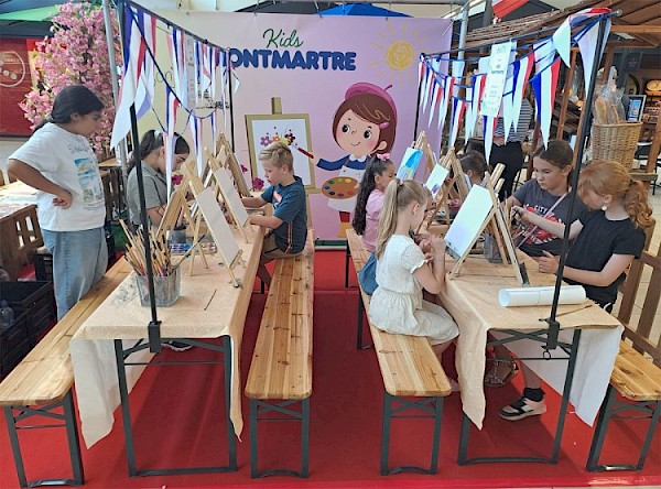 Franse flair in winkelcentrum Westpolder: kinderen genieten van Kids Montmartre
