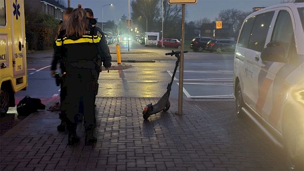 Tiener gewond bij aanrijding op Gerard Dousingel