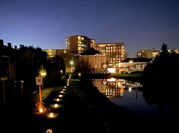 Loop mee tijdens het Lichtjesfeest op vrijdag 12 december