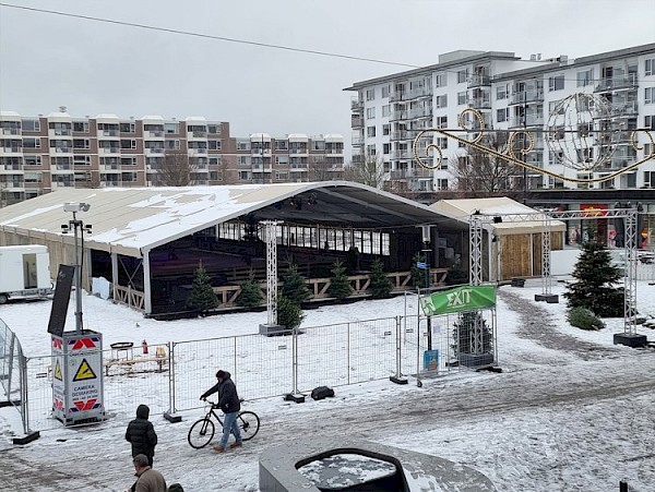 Genieten van sneeuw in Papendrecht
