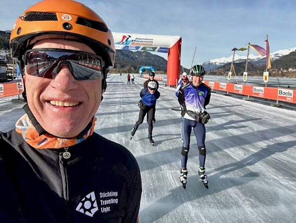 200 km schaatsen voor opvanghuis in Moldavië