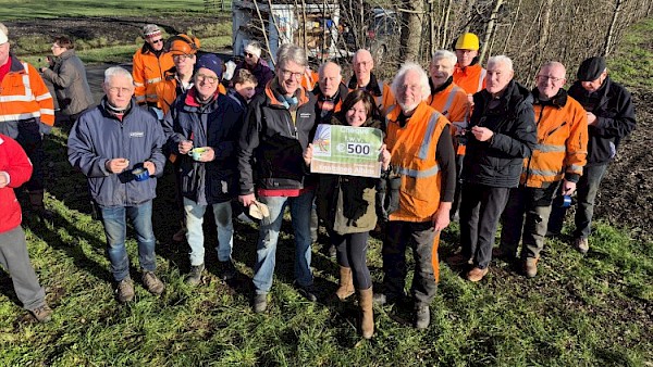 Knotgroep Alblas zet zich in voor landschapsbeheer