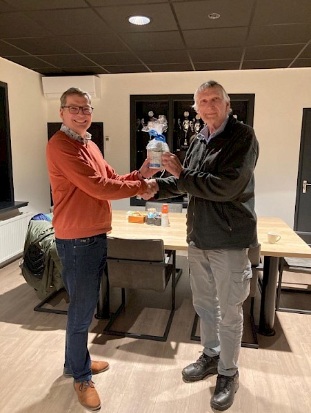 Vijfde CUP van Papendrecht uitgereikt aan Jaap Jongkind