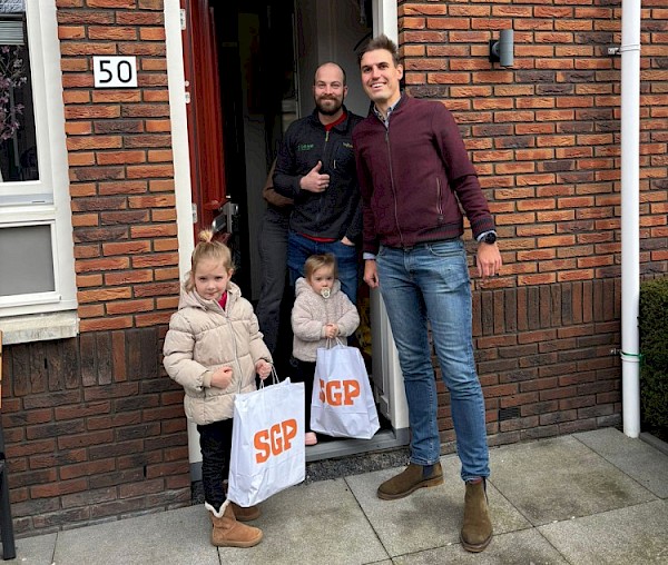 SGP Papendrecht bezorgt honderden ontbijtjes