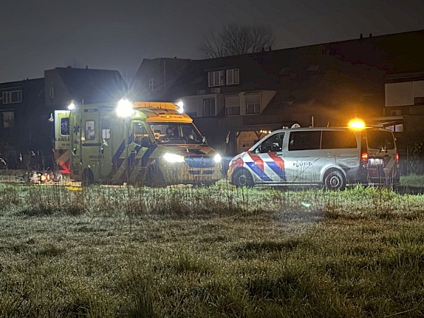 Eenzijdig ongeval aan de Biezen.
