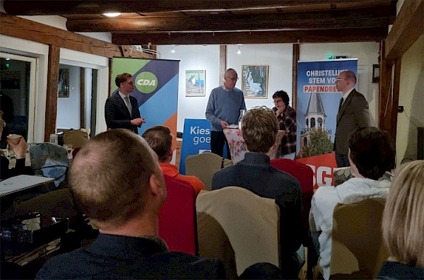 Eerste jongerendebat CDA, SGP en CU goed bezocht