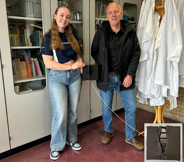 Finaleplaats Van Melsenprijs voor Jinthe van Hemert van het Willem de Zwijger College