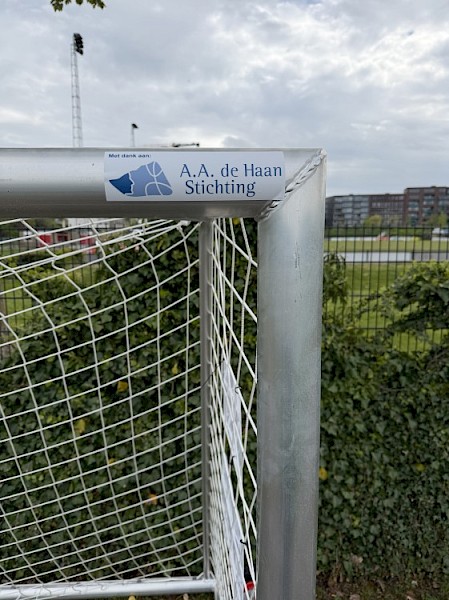 Pupillendoelen voor VV Papendrecht dankzij A.A. de Haan Stichting