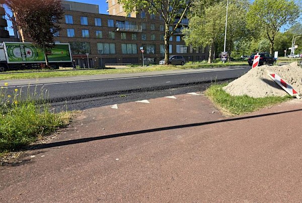 Gevaarlijke situatie voor brommers op Burgemeester Keijzerweg verholpen