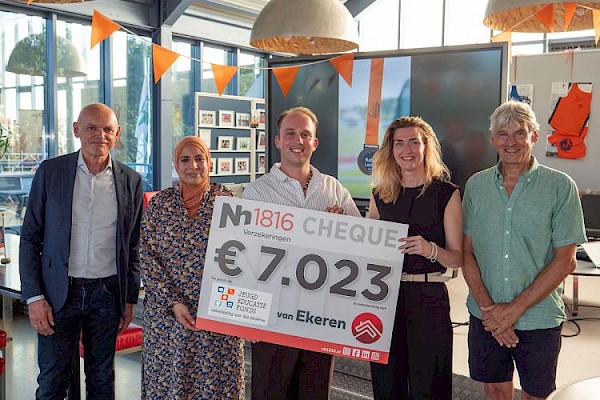 Van Ekeren Kuiper Lenteloop brengt €7.023,- op voor het Jeugdeducatiefonds