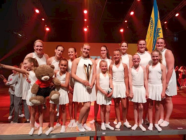 Olympia United van G.V. Olympia verovert goud tijdens Gym for Life Challenge in Ahoy