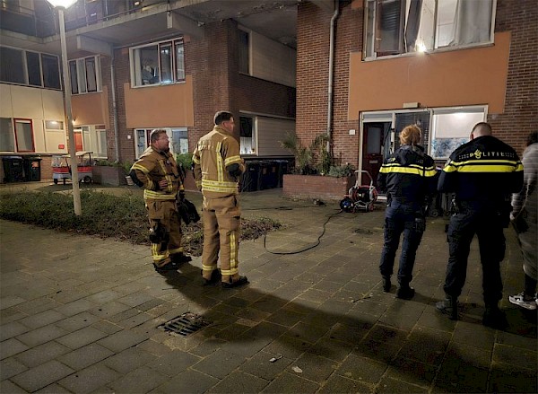 Keukenbrand in woning Stellingmolen