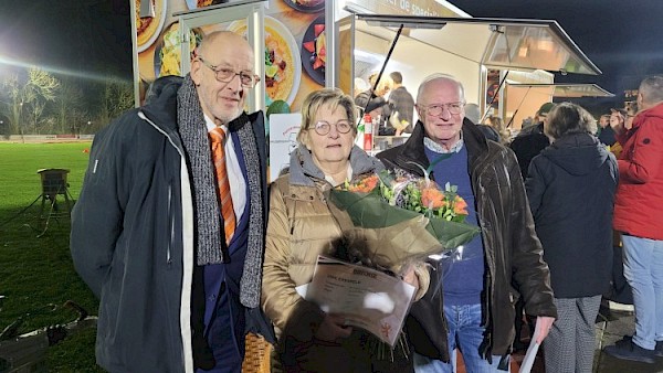 Unie Erespeld voor Thea en Piet van den Bos