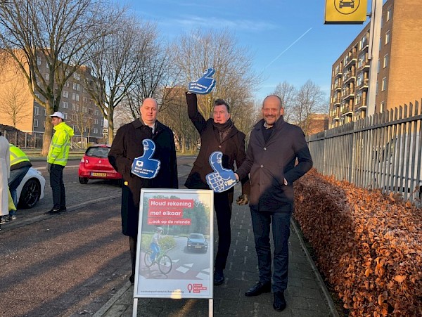 Verkeerscampagne 'Houd rekening met elkaar' gestart voor meer veiligheid op de weg