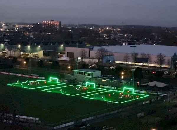 Spectaculair ledvoetbal bij VV Papendrecht