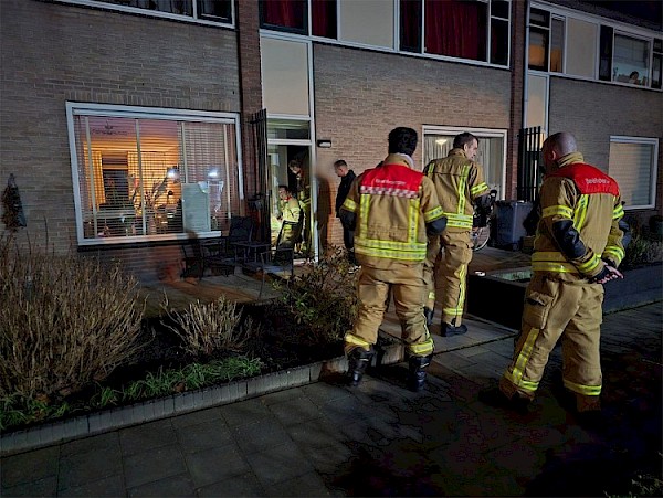 Kapotte waterleiding in woning PC Boutensstraat