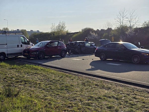 Meerdere gewonden bij grote botsing op N3