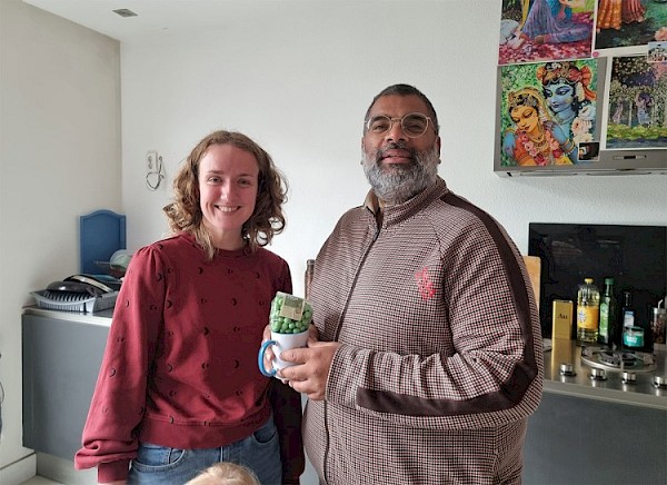 Eerste CUP uitgereikt aan Krishen Ragoebier