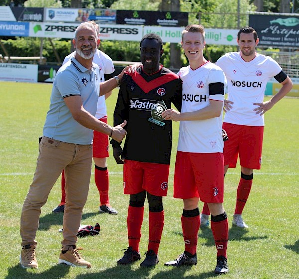 Jarden van Ek 150 keer in actie voor VV Papendrecht