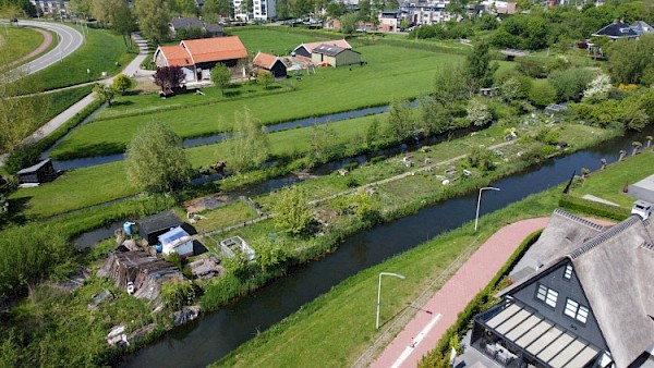 Herstelwerkzaamheden op volkstuincomplex Tiendweg-Oost van start